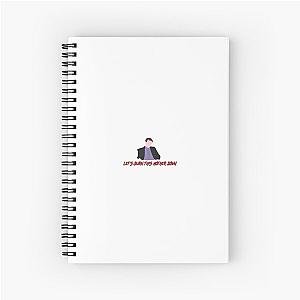 Evil Jeff Winger Spiral Notebook
