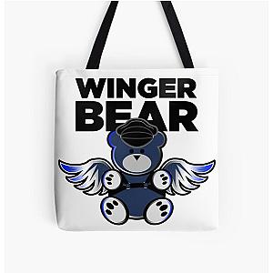 Leather Winger Bear Bag