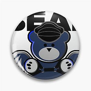 Leather Bear Pin