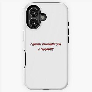 Jeff Winger iPhone Tough Case
