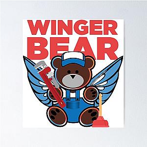 Plumber Bear Poster