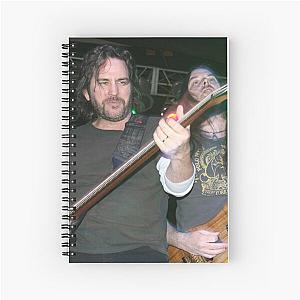 Kip Winger and Reb Beach - Winger - Photograph Spiral Notebook