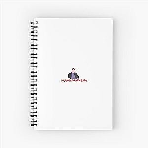 evil jeff winger  Spiral Notebook