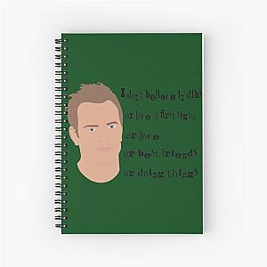 Jeff Winger - Community Fan Art Spiral Notebook