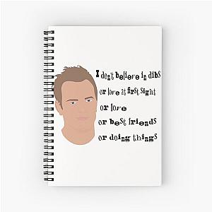 Jeff Winger - Community Fan Art Spiral Notebook