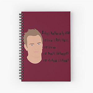 of Jeff Winger - Community Fan Art Spiral Notebook