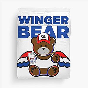 Redneck Winger Bear Duvet Cover