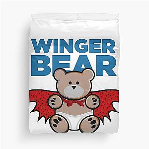 Captain Winger Bear Duvet Cover