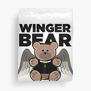 Father Winger Bear Duvet Cover