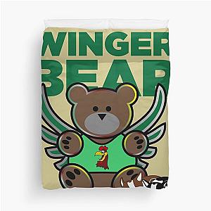 Uncle Randy Winger Bear Duvet Cover