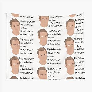 Jeff Winger - Community Fan Art Tapestry