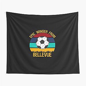 Epic Winger From Bellevue - Vintage Soccer Classic T-Shirt Tapestry