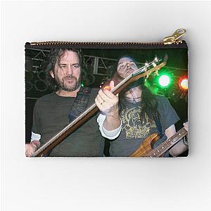 Kip Winger and Reb Beach - Winger - Photograph Zipper Pouch