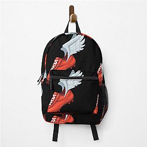 Winger Football Shoes Mascot Symbol Cartoon illustration   Backpack