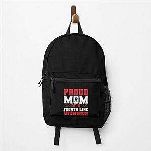 Proud Hockey Mom of a Fourth Line Winger Backpack