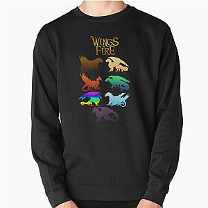 color nightwing wings of fire dragon beautiful art Pullover Sweatshirt RB1509