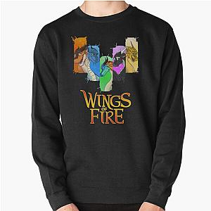 cool wings of fire dragon beautiful art Pullover Sweatshirt RB1509