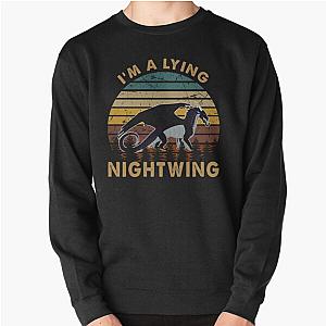 nightwing wings of fire dragon beautiful art Pullover Sweatshirt RB1509