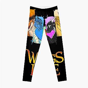 cool wings of fire dragon beautiful art Leggings RB1509