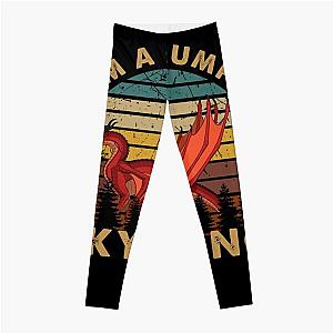 Grumpy wings of fire dragon beautiful art Leggings RB1509