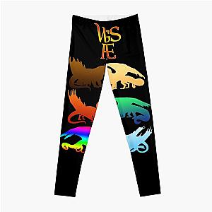 color nightwing wings of fire dragon beautiful art Leggings RB1509