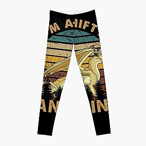 shifty wings of fire dragon beautiful art Leggings RB1509