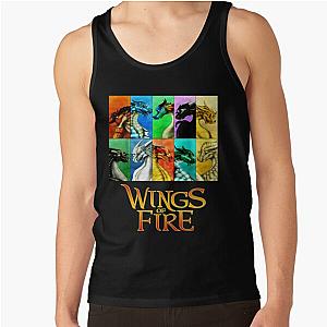 teen wings of fire dragons beautiful art Tank Top RB1509