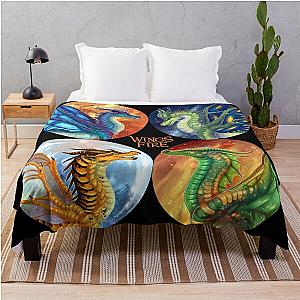 Wings of Fire - Heroes of the Lost Continent Throw Blanket RB1509