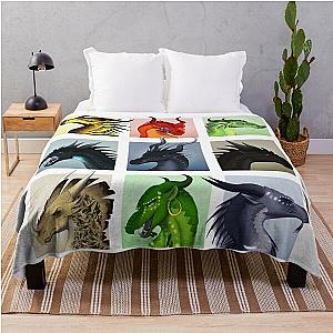 Wings of Fire - Bad Guys Throw Blanket RB1509