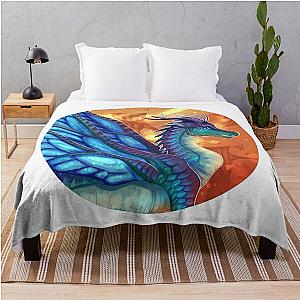 Wings of Fire - Blue Throw Blanket RB1509