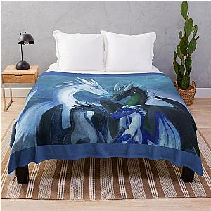 Arctic, Foeslayer, Whiteout, Darkstalker Family - Wings of Fire Throw Blanket RB1509