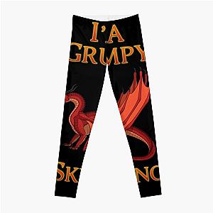 Skywing nightwing wings of fire dragon beautiful art Leggings RB1509