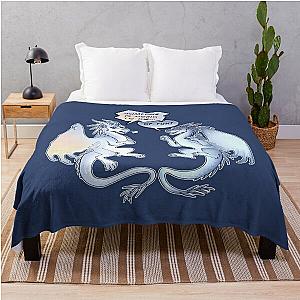 Wings of Fire - Snowfall and Lynx - Someone is going to Die of Fun Throw Blanket RB1509