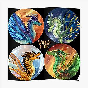 Wings of Fire - Heroes of the Lost Continent Poster RB1509