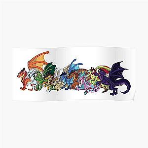 Wings of Fire Dragonets Poster RB1509