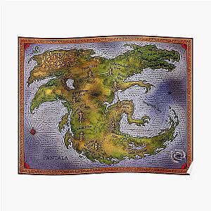 WIngs Of Fire Map Vintage Poster RB1509