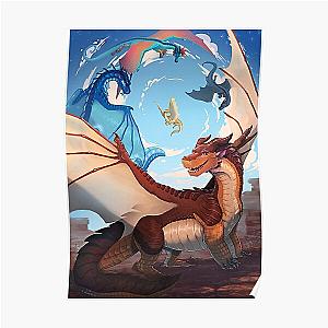 Wings of Fire - Clay and the Dragonets of Destiny Poster RB1509