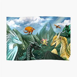 Wings of Fire - Welcome to Jade Mountain Poster RB1509