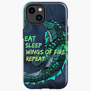 Eat Sleep Wings of Fire Repeat Dragon iPhone Tough Case RB1509