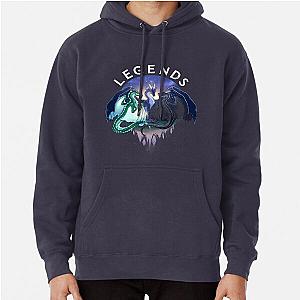 Wings of Fire - Legends - Fathom, Darkstalker, Clearsight Pullover Hoodie RB1509