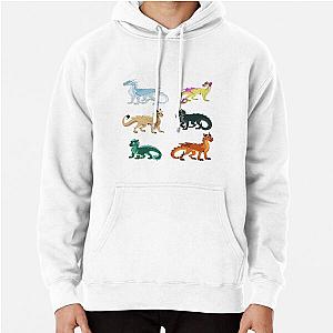 Wings of Fire - Jade Academy arc sticker set Pullover Hoodie RB1509