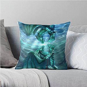 Wings of Fire - Fathom and Turtle Throw Pillow RB1509