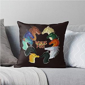 Wings of Fire Throw Pillow RB1509