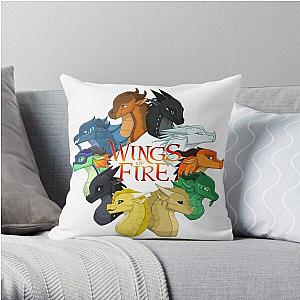 Wings of Fire Throw Pillow RB1509