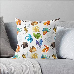 Wings of Fire Pattern Throw Pillow RB1509