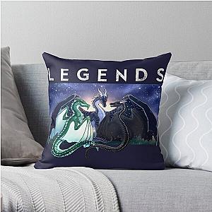 Wings of Fire - Legends - Fathom, Darkstalker, Clearsight Throw Pillow RB1509