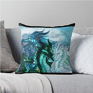 Wings of Fire - Royal SeaWings - Auklet, Tsunami, Turtle, Anemone Throw Pillow RB1509