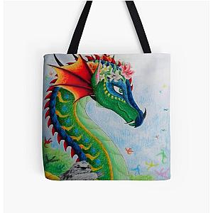 Queen Glory - Wings of Fire All Over Print Tote Bag RB1509