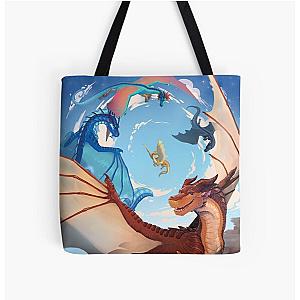 Wings of Fire - Clay and the Dragonets of Destiny All Over Print Tote Bag RB1509