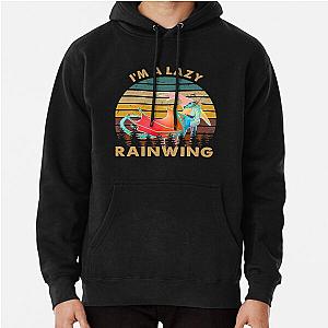 I'm A Lazy Rainwing Dragon Vintage Wings Of Fire Shop Gifts  Pullover Hoodie RB1509